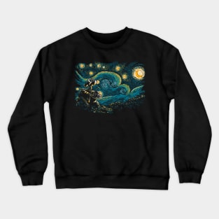 Starry Robot Crewneck Sweatshirt